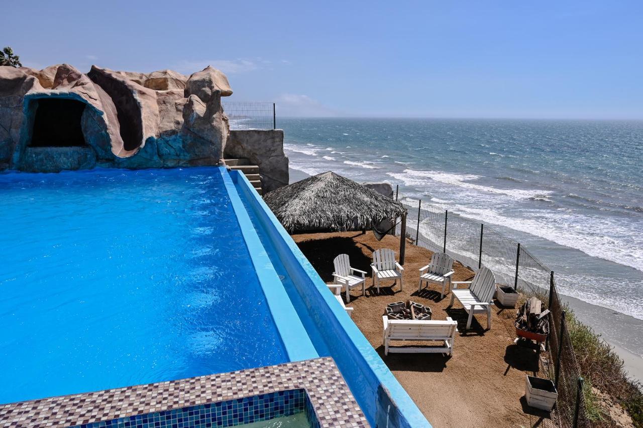 Half Acre Oceanfront Paradise With Private Pool, Jacuzzi, Fire Pit, Beach Access Villa Primo Tapia Exterior photo